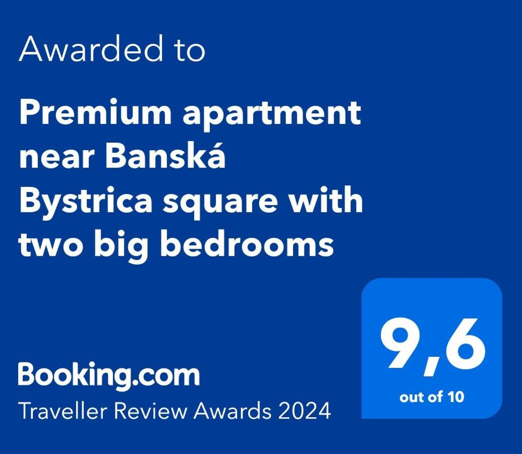 Premium Apartment Near Banska Bystrica Square With Two Big Bedrooms المظهر الخارجي الصورة
